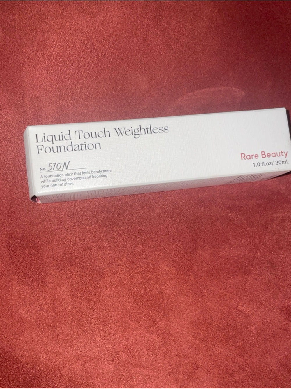 NEW Rare Beauty Liquid Touch Weightless Foundation 570N 1.0 oz Authentic Sealed